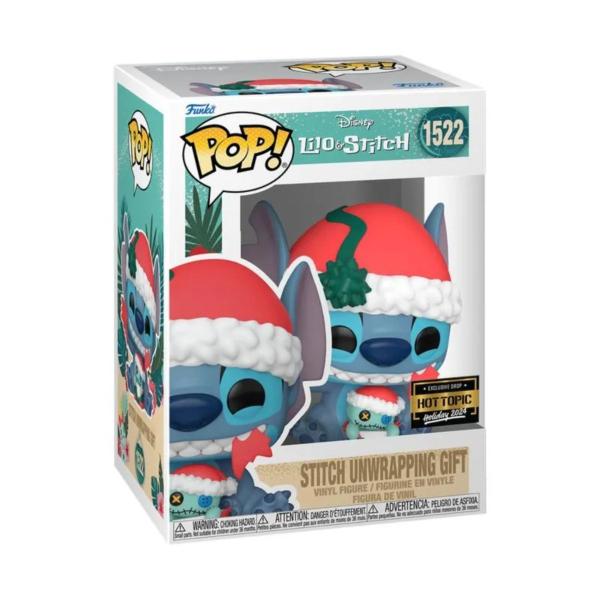 Imagem de Boneco Funko Pop! Disney- Stitch Abrindo Presente 1522