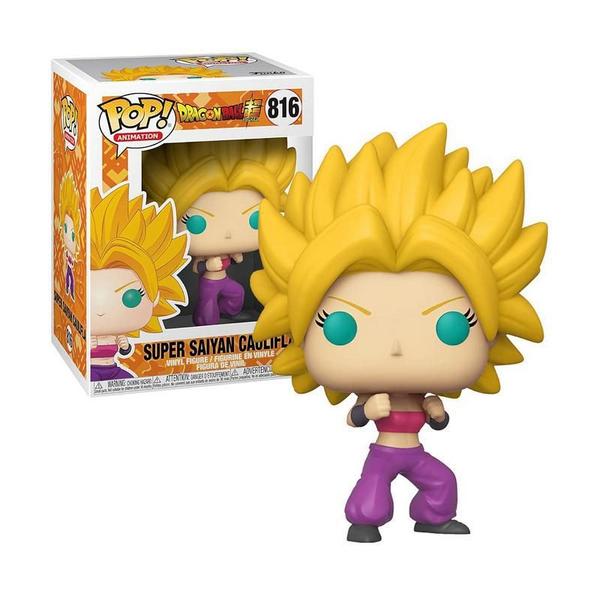 Imagem de Boneco Funko Pop Dragon Ball Super Saiyan Caulifla 816