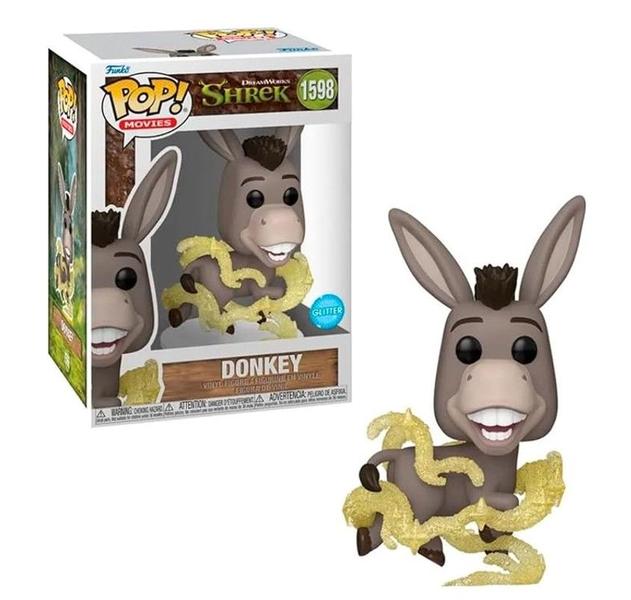 Imagem de Boneco Funko Pop DreamWorks Shrek 30 Anos Burro - Candide