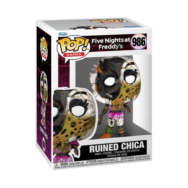 Imagem de Boneco Funko Pop Five Nights At Freddys - Ruined Chica