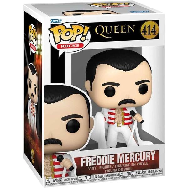 Imagem de Boneco Funko Pop Freddie Mercury 414 Rocks