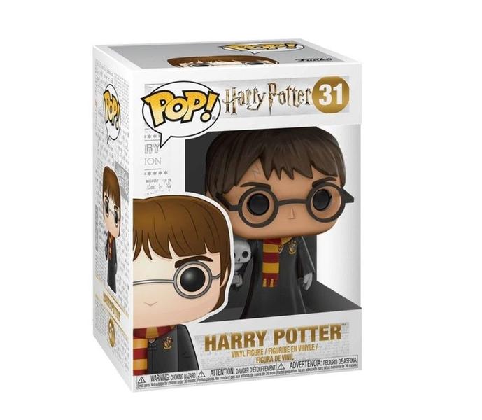 Imagem de Boneco Funko Pop Harry Potter Harry Com Edwiges - Candide