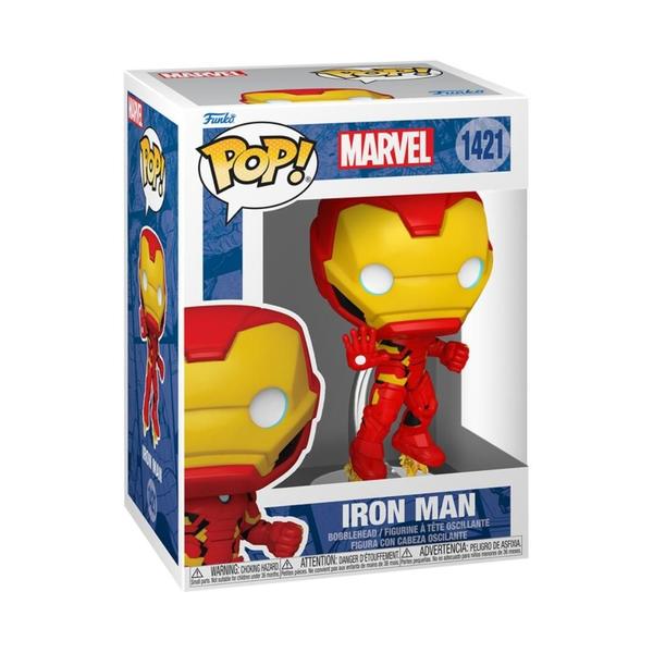 Imagem de Boneco Funko Pop! Marvel Clássicos- Homem de Ferro