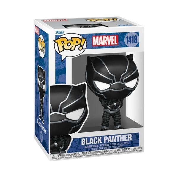 Imagem de Boneco Funko Pop Marvel Clássicos- Pantera Negra