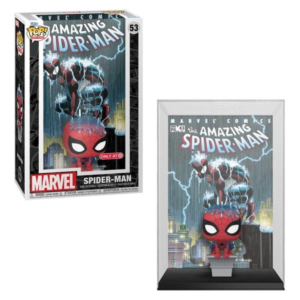 Imagem de Boneco Funko Pop Marvel Comic Cover - Aming Spider-Man