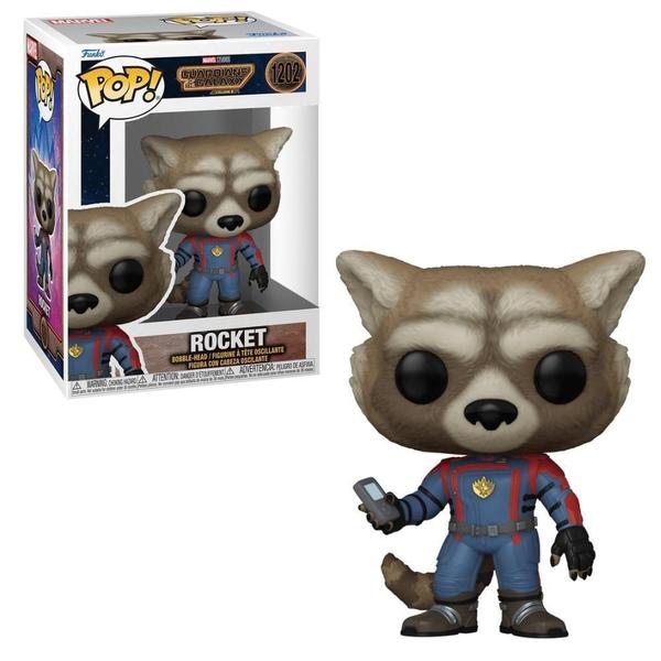 Imagem de Boneco Funko Pop Marvel Guardiões Da Galáxia: Vol 3 Rocket