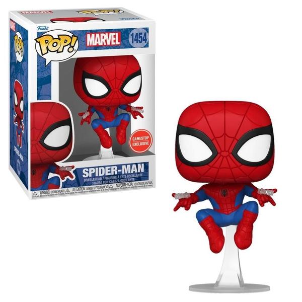 Imagem de Boneco Funko Pop! Marvel - Homem-Aranha Disparando Teia