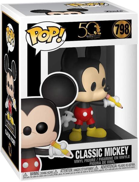 Imagem de Boneco Funko Pop Mickey Classic 798 Disney Archives 50th