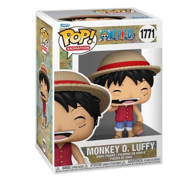 Imagem de Boneco Funko Pop One Piece Luffy com Carne - Candide