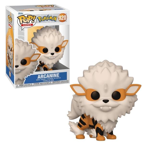 Boneco Funko Pop Pokémon - Arcanine - Candide Imagem de Boneco Funko Pop Pokémon - Arcanine