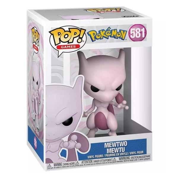 Boneco Funko Pop Pokémon- Mewtwo (Emea) - Candide Imagem de Boneco Funko Pop Pokémon- Mewtwo (Emea)