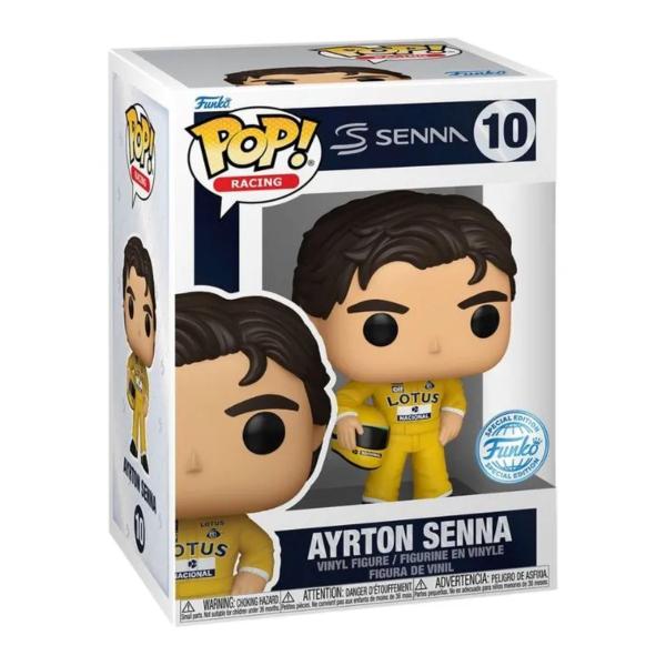 Imagem de Boneco Funko Pop! Racing Lotus - Ayrton Senna 10