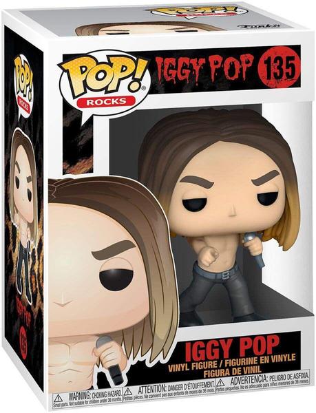 Imagem de Boneco Funko Pop! Rocks Iggy Pop 135 Original+NF-e