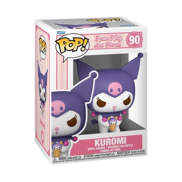 Imagem de Boneco Funko Pop Sanrio Hello Kitty - Kuromi Com Sorvete