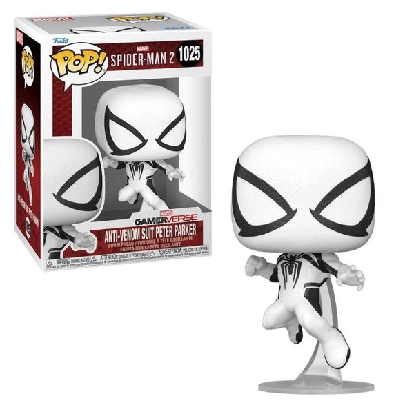 Boneco Funko Pop! Spider-Man 2 Peter Parker Traje Anti-Venom - Candide Boneco Funko Pop! Spider-Man 2 Peter Parker Traje Anti-Venom - Candide