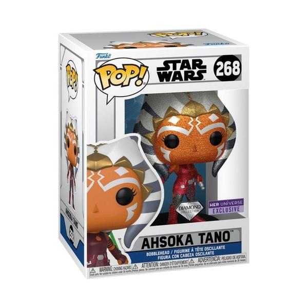 Imagem de Boneco Funko Pop Star Wars - Diamond Glitter Ahsoka Tano