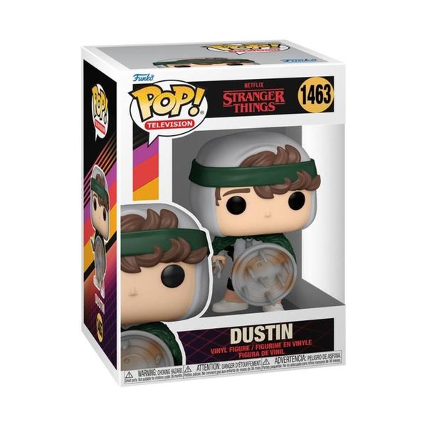 Imagem de Boneco Funko POP! Stranger Things S4 Dustin with Shield - Candide