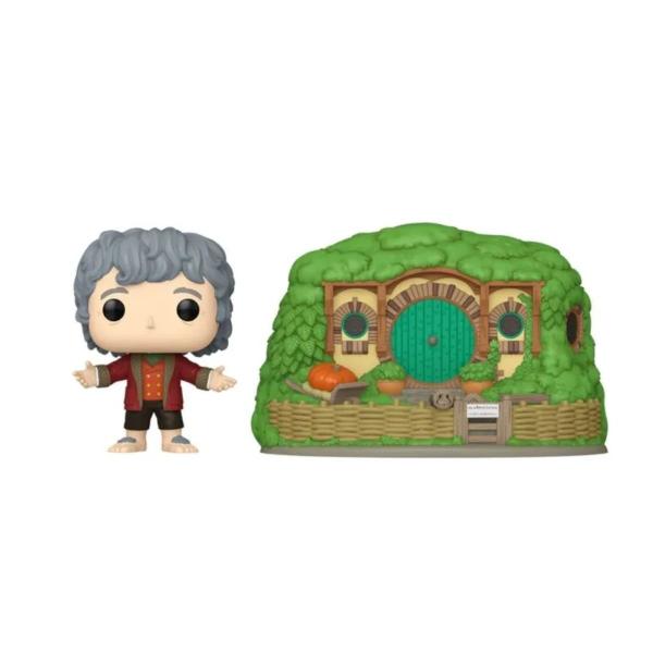 Imagem de Boneco Funko Pop! Town Senhor Dos Anéis Bilbo Com Bolsão 39