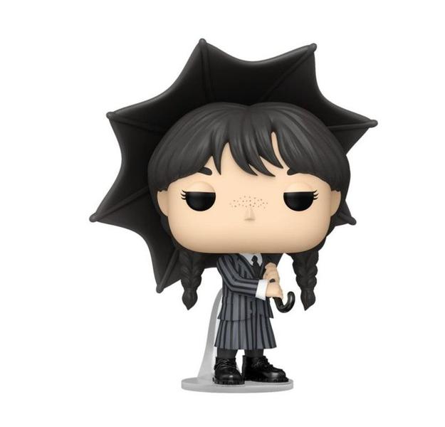 Imagem de Boneco Funko Pop Wandinha Addams Com Guarda-Chuva - Candide