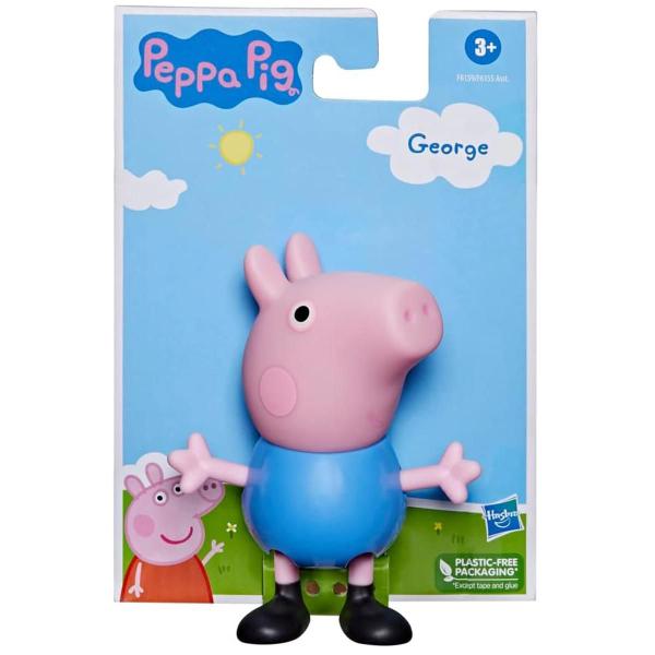 Imagem de Boneco George Peppa Pig 13cm Brinquedo Infantil Hasbro