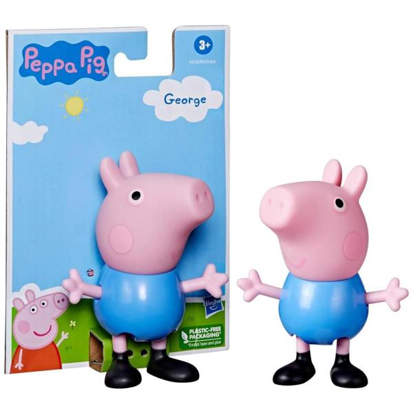 Imagem de Boneco George Peppa Pig 13cm Brinquedo Infantil Hasbro