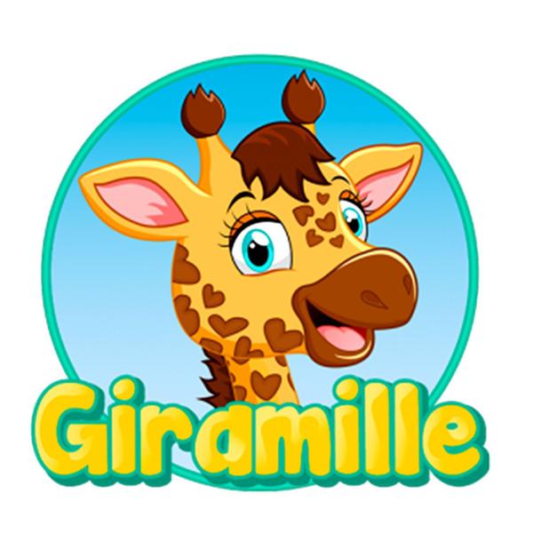 Imagem de Boneco Giramille Girafa De Vinil 264 - Adijomar