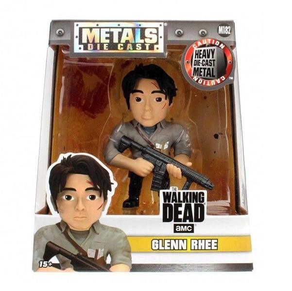 Imagem de Boneco Glenn Rhee The Walking Dead Metals Die Cast Jada Toys