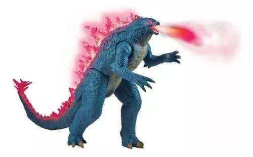 Imagem de Boneco Godzilla Evoluído De 33cm Com Luz E Som - 3546