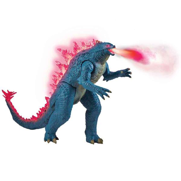 Imagem de Boneco Godzilla Evoluído de 33cm com Luz e Som - Godzilla