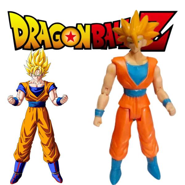 Imagem de Boneco Goku Super Saiyajin Dragon Ball Z Anime Com Garantia Oficial Novo