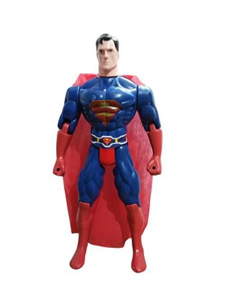 Imagem de Boneco Grande Articulado Super Homem +/- 29 Cm Cabeça,