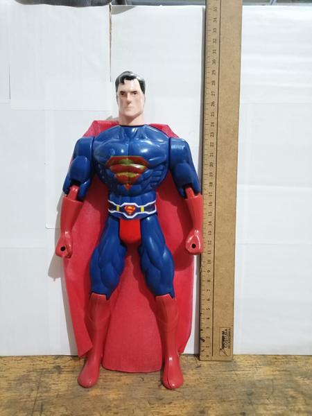 Imagem de Boneco Grande Articulado Super Homem +/- 29 Cm Cabeça,