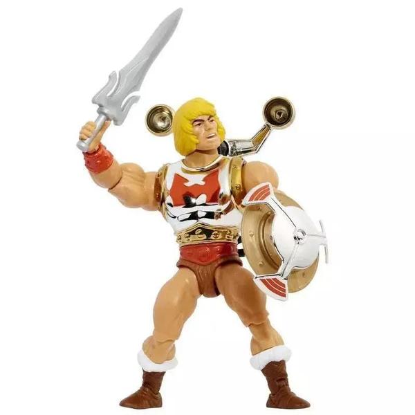 Imagem de Boneco He Man 15cm Motu He-Man Flying Fists Deluxe HDT22 Mattel