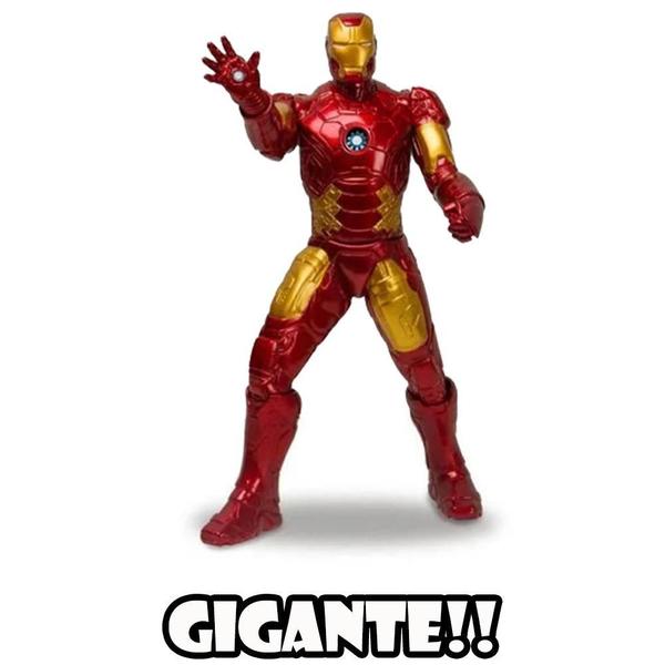 Imagem de Boneco Heróis Marvel Figura De Ação Gigante Articulado Homem