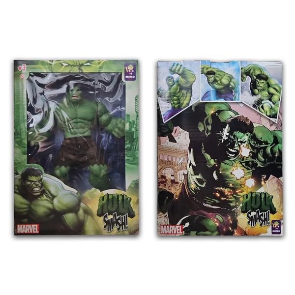 Imagem de Boneco Heróis Marvel Figura De Ação Gigante Articulado Hulk