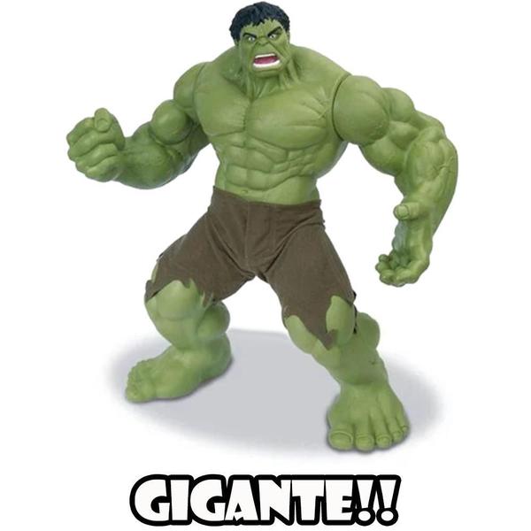 Imagem de Boneco Heróis Marvel Figura De Ação Gigante Articulado Hulk