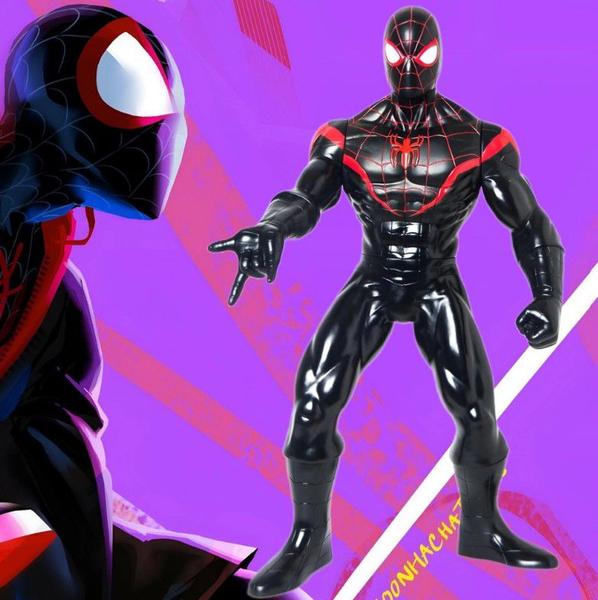 Imagem de Boneco Homem Aranha Miles Morales 45cm Mimo Toys 1201