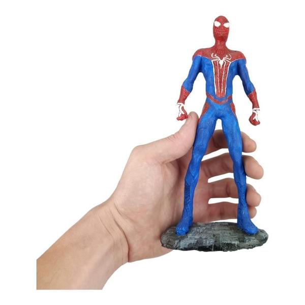 Imagem de Boneco Homem Aranha Resina Estátua Spider-Man