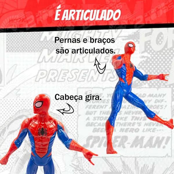 Imagem de Boneco Homem Aranha Vingadores Marvel Articulado 22Cm