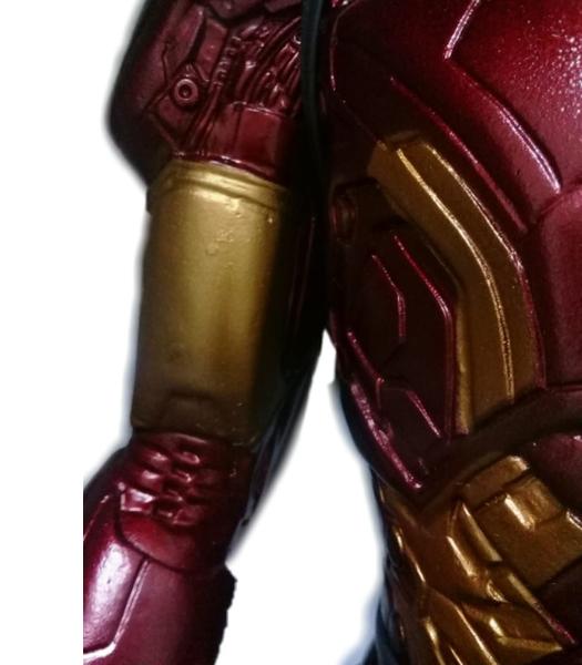 Imagem de Boneco homem de ferro gigante 45cm articulado vinil marvel