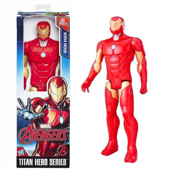 Boneco Homem de Ferro Iron Man - Avengers Titan Hero Marvel - Ambev - Hasbro Imagem de Boneco Homem de Ferro Iron Man - Avengers Titan Hero Marvel - Ambev