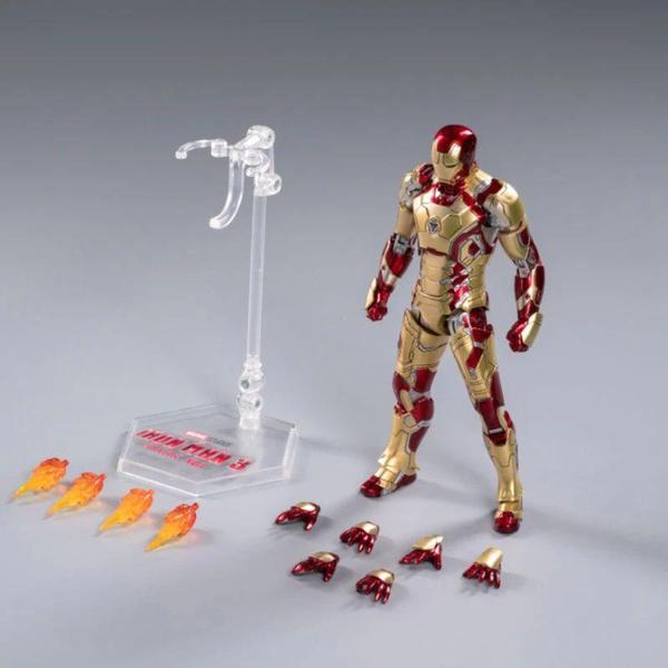 Imagem de Boneco Homem de Ferro Mark 42 Figure Iron Man Original - Marvel