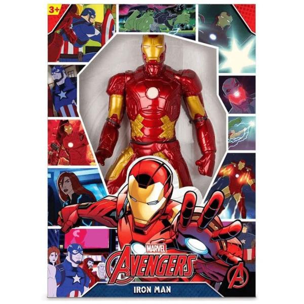 Imagem de Boneco Homem De Ferro Marvel Avengers Reator 50 cm