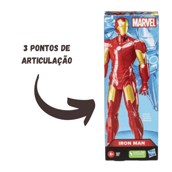 Imagem de Boneco Homem de Ferro Marvel Expression 20cm Hasbro F6607