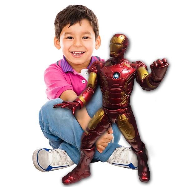 Imagem de Boneco Homem de Ferro Marvel Figura Ação Gigante Articulado