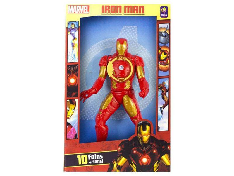 Imagem de Boneco Homem de Ferro Marvel Mimo Toys