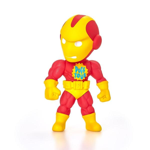 Imagem de Boneco Homem De Ferro Steel Man Funko 17cm Colecionar Super Herói Vinil Brinquedo - Puff