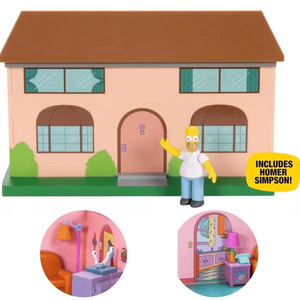 Imagem de Boneco Homer c/ Sala De Estar Modo Diorama Os Simpsons Sunny