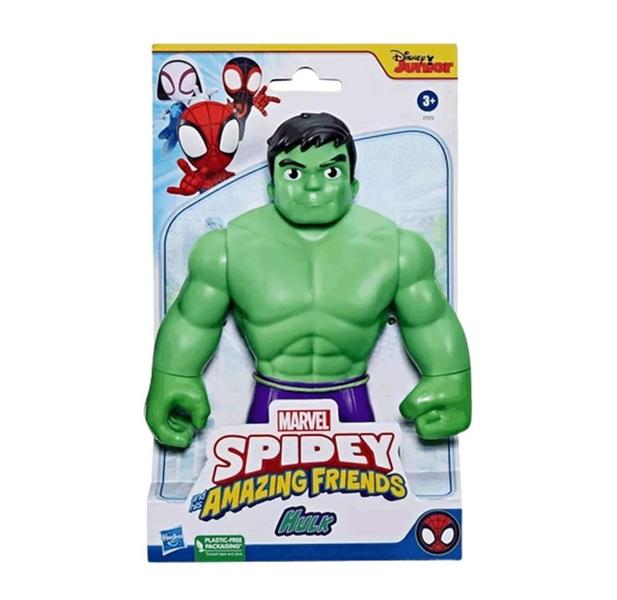 Imagem de Boneco Hulk 22cm Spidey And His Amazing Friends Hasbro