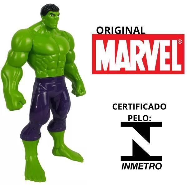 Imagem de Boneco Hulk Articulado 22Cm Marvel Os Vingadores Brinquedo